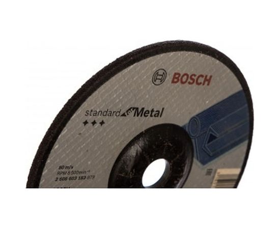 Круг обдирочный Standard по металлу (180x6х22.2 мм) Bosch 2608603183 – изображение 2