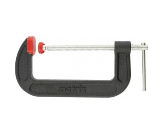 Струбцина G-образная 100х100х190 мм MASTER MATRIX 20604 – изображение 2