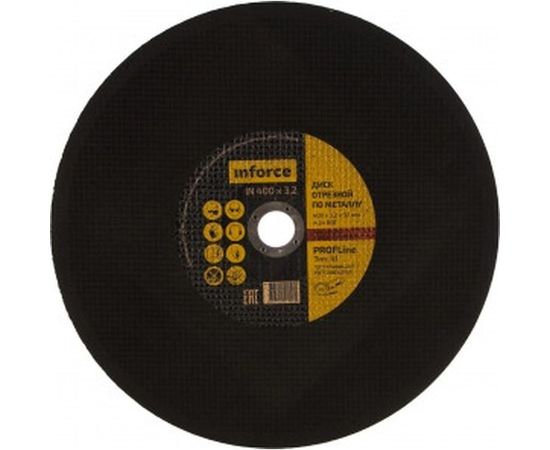 Диск отрезной по металлу (400х32х3.2 мм) Inforce 11-01-109 – изображение 2