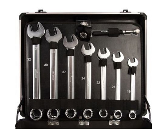 Набор инструментов Inforce 127 предметов 1/2 дюйма и 1/4 дюйма 06-07-16 – изображение 2