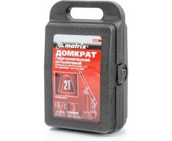 Гидравлический бутылочный домкрат MATRIX MASTER 50750 – изображение 2