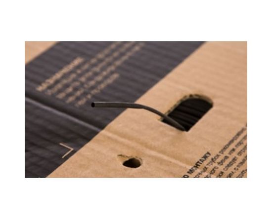 Трубка термоусадочная ТУТнг-2/1 черная КВТ 60084 – изображение 2