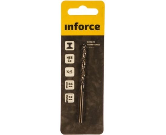 Сверло по металлу HSS-CO (5x86x52 мм) Inforce 11-01-433 – изображение 3