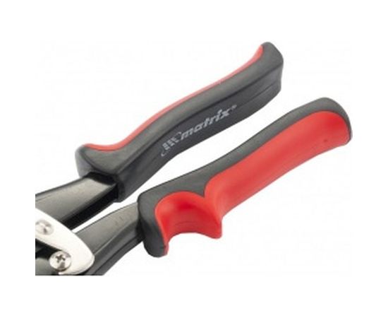 Пряморежущие ножницы по металлу 250 мм MATRIX 78330 – изображение 3