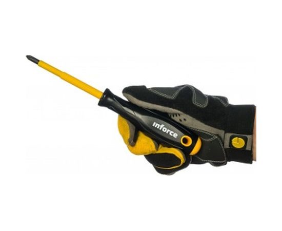Диэлектрическая отвертка PH2х100мм Inforce 06-09-75 – изображение 3