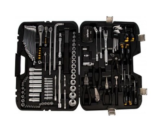 Набор инструментов Inforce 136 предметов 1/2 дюйма и 1/4 дюйма 06-07-17 – изображение 3