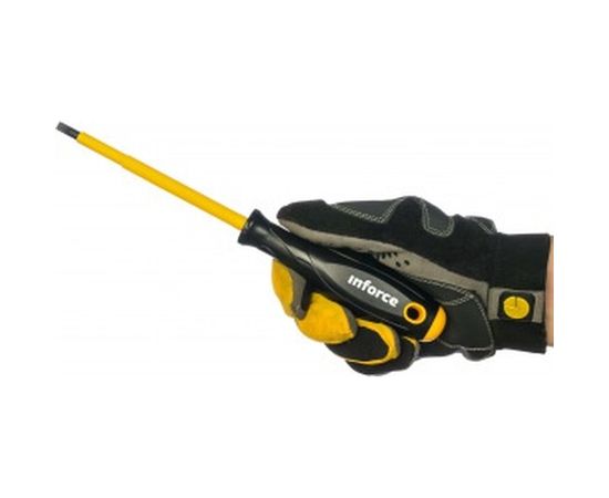 Диэлектрическая отвертка SL5,5х125мм Inforce 06-09-79 – изображение 3
