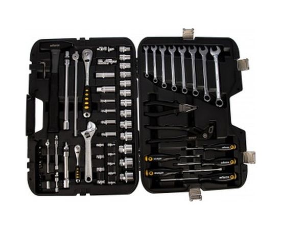 Набор инструментов Inforce 77 предметов 1/2 дюйма и 1/4 дюйма 06-07-19 – изображение 3