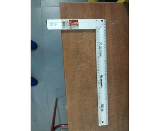 Угольник MATRIX 300 мм, алюминиевый, литой 32472 – изображение 3