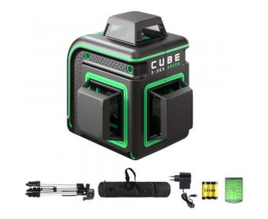 Построитель лазерных плоскостей ADA Cube 3-360 GREEN&nbsp;Professional Edition А00573 – изображение 3