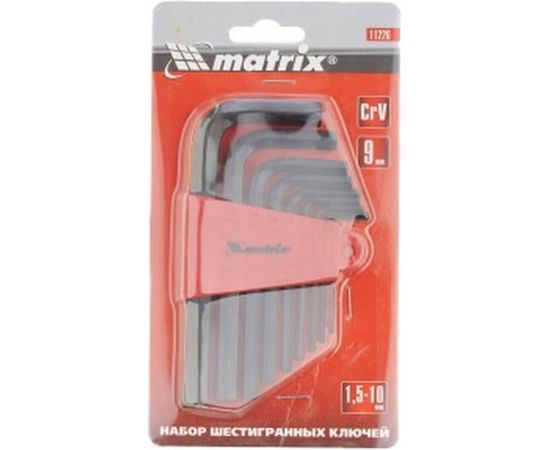 Набор имбусовых ключей MATRIX 11226 – изображение 4