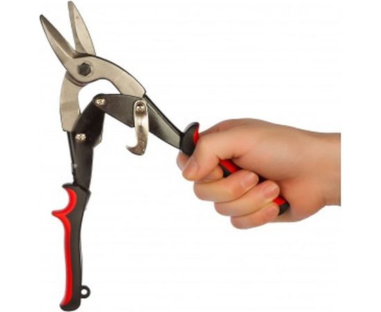 Пряморежущие ножницы по металлу 250 мм MATRIX 78330 – изображение 4