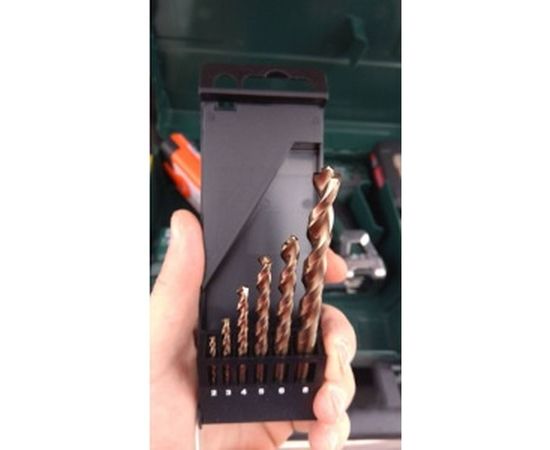 Набор сверл по металлу COBALT INDUSTRIAL 8% (6 шт.) в пластиковой кассете Dewalt DT4956 – изображение 4