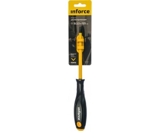 Диэлектрическая отвертка SL5,5х125мм Inforce 06-09-79 – изображение 4