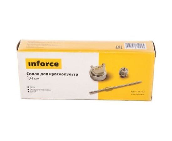 Сопло (1.4 мм) для краскопульта Inforce 11-01-142 – изображение 5