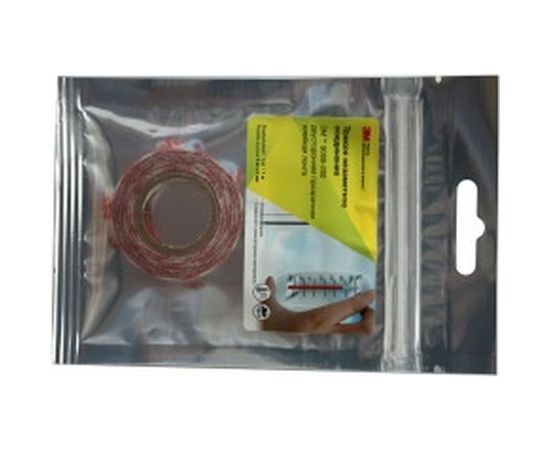 Двусторонняя лента на ПЭТ основе 3М 9088-200 прозрачная 9 мм х 5 м 4631136349228 – изображение 2