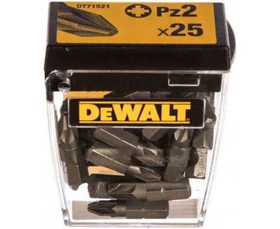 Набор бит PZ2x25 мм, 25 шт. DEWALT DT71521 – изображение 2