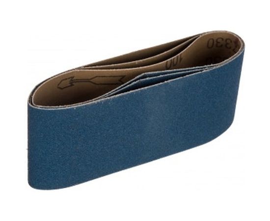 Лента шлифовальная (3 шт; 75х457 мм; P100) Inforce 11-01-500 – изображение 2