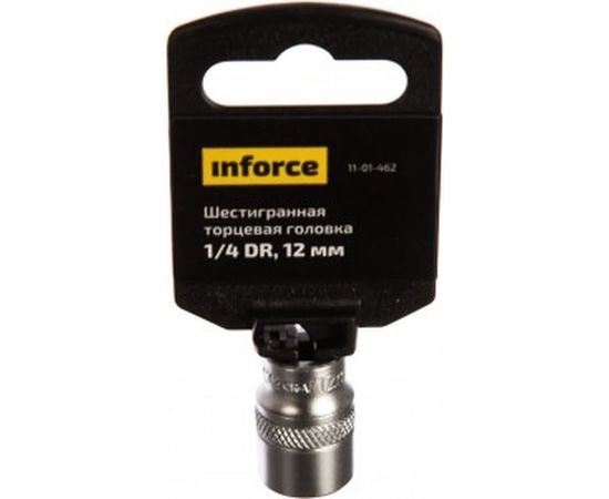 Головка торцевая шестигранная (12 мм; 1/4DR) Inforce 11-01-462 – изображение 2