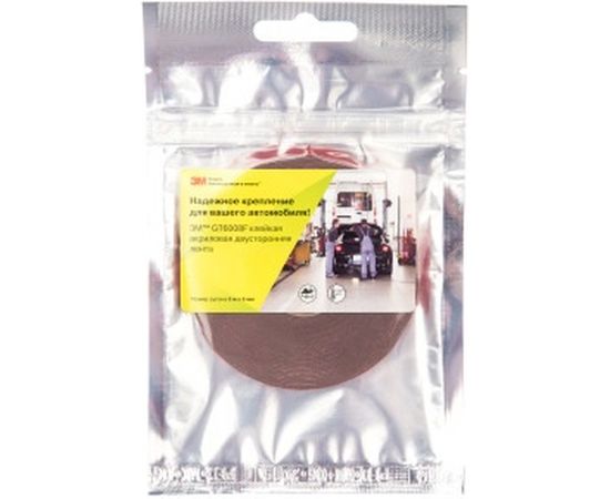 Клейкая двусторонняя акриловая лента 3М GT6008F 6мм х 5м 4607166909152 – изображение 2