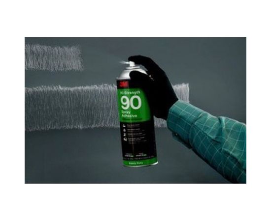 Сверхпрочный аэрозольный клей 3M Hi-Strength 90 7000116790 – изображение 2
