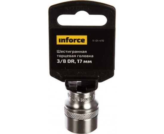Головка торцевая шестигранная (17 мм; 3/8DR) Inforce 11-01-470 – изображение 2