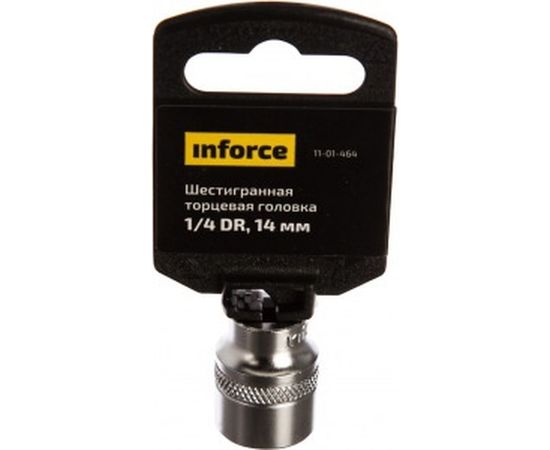 Головка торцевая шестигранная (14 мм; 1/4DR) Inforce 11-01-464 – изображение 2