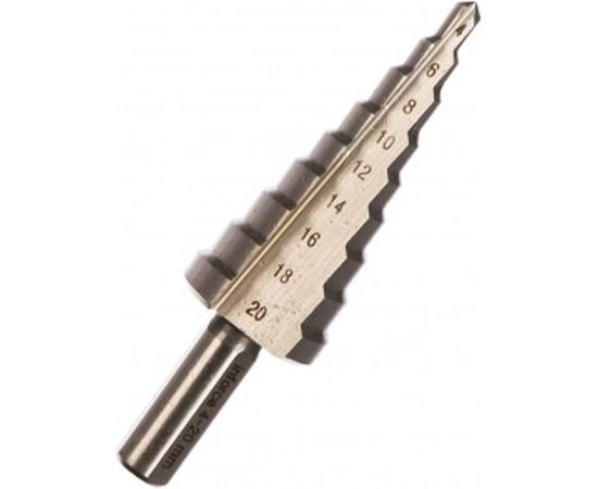 Сверло ступенчатое (4-20 мм; M42) Inforce 11-01-489 – изображение 2