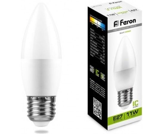 Светодиодная лампа FERON 11W 230V E27 4000K, LB-770 25944 – изображение 2