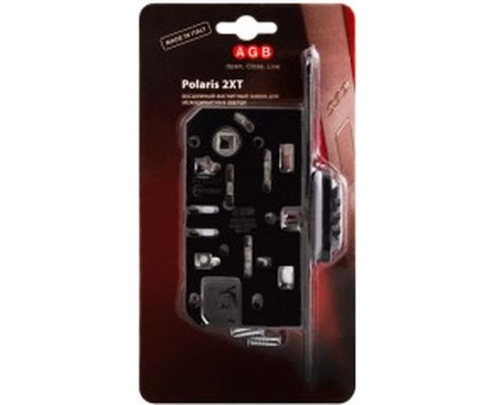 Замок AGB B06102.50.93.567 B04102,B05102 межк. WC черный с от.пл. B02402.05.93 MEDIANA POLARIS 36553 – изображение 2