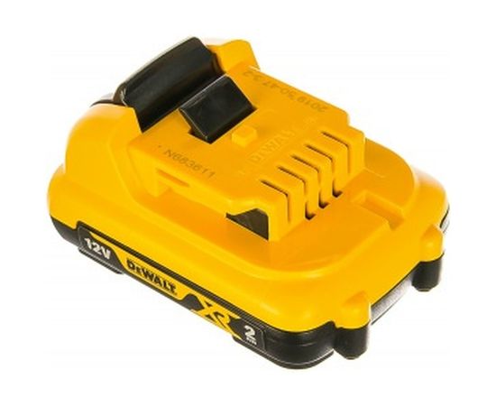 Аккумуляторная батарея XR (12 В; Li-ion; 2.0 А*ч) Dewalt DCB127 – изображение 2