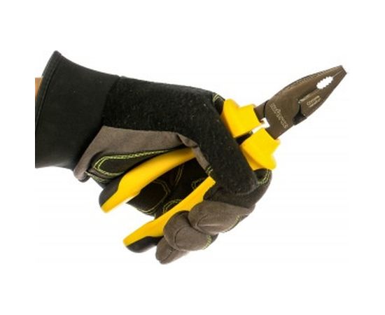 Никелированные пассатижи Inforce 200мм 06-18-43 – изображение 2