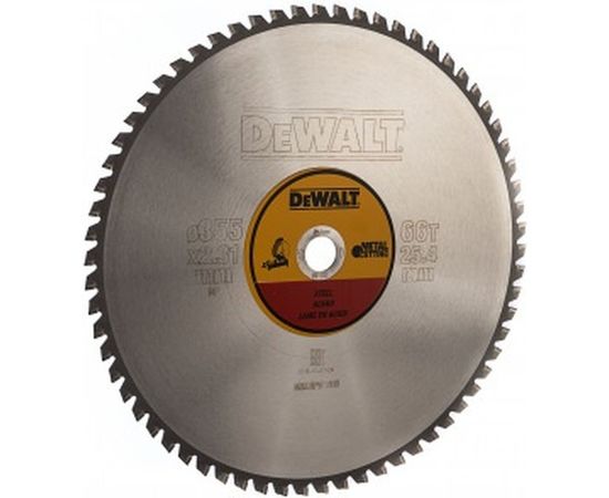 Пильный диск по стали (355х25.4 мм; 66 TCG) Dewalt DT1926 – изображение 2