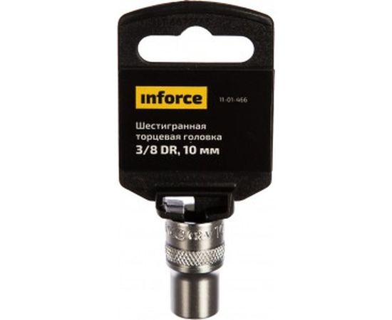 Головка торцевая шестигранная (10 мм; 3/8DR) Inforce 11-01-466 – изображение 2