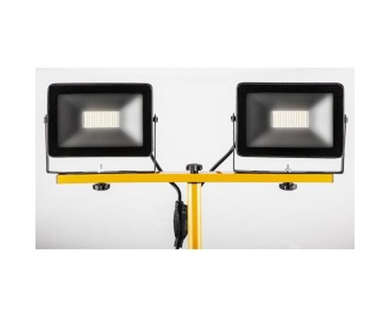 Прожектор на штативе Feron LL-503 2*50W 6400К 220V черный IP65 29568 – изображение 2