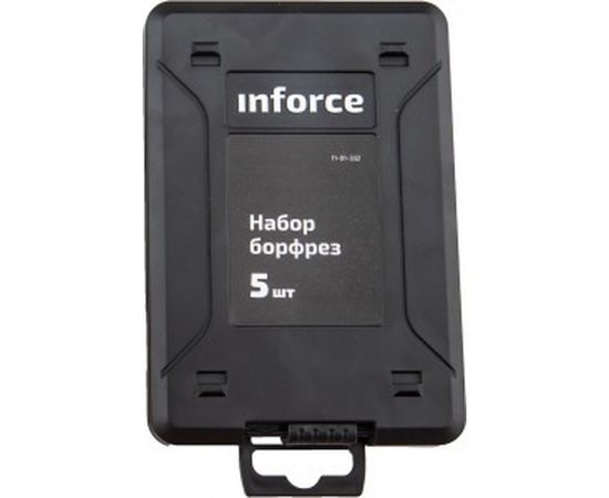 Набор бор-фрез 5 шт Inforce 11-01-332 – изображение 2