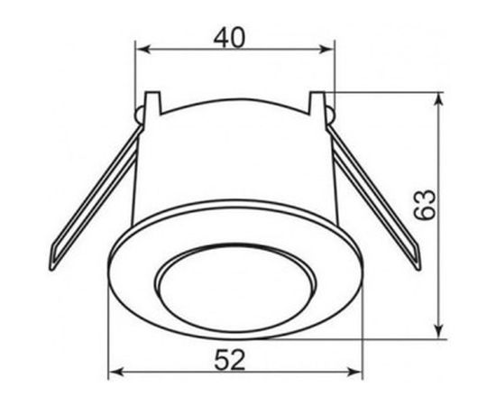 Датчик движения и освещенности 500W 6 м 360 белый Feron SEN50 22066 – изображение 2