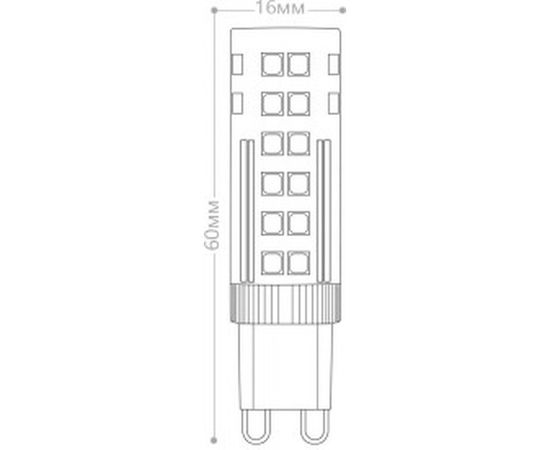 Светодиодная лампа FERON LB-433 7W 230V G9 4000K 25767 – изображение 2
