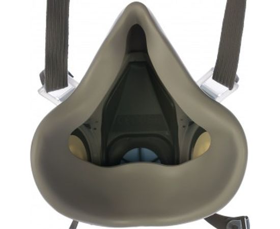 Полумаска 6200 под сменные патроны с байонетным креплением&nbsp;3М 7000038221 – изображение 2