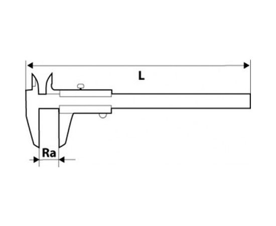 Штангенциркуль TOPEX 200 мм 31C616 – изображение 2