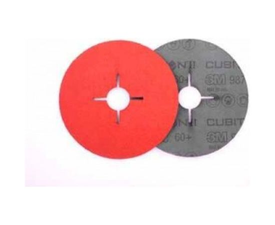 Фибровый круг (60+, 125х22 мм, 3 шт.) № 27624 3М Cubitron II 982C 7000028195 – изображение 2