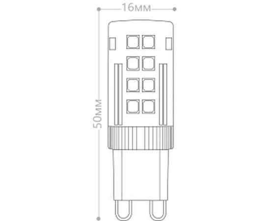 Светодиодная лампа FERON 5W 230V G9 2700K, LB-432 25769 – изображение 2