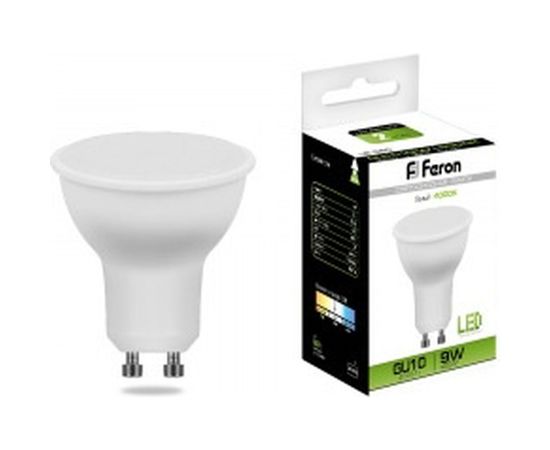 Светодиодная лампа FERON 9W 230V GU10 4000K, LB-560 25843 – изображение 2