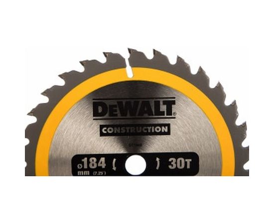 Пильный диск CONSTRUCT (184х16 мм; 30 ATB) Dewalt DT1940 – изображение 3