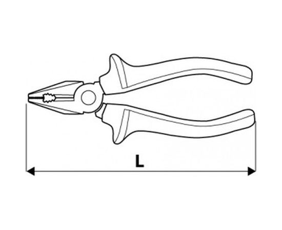 Комбинированные плоскогубцы TOPEX 200 мм 32D100 – изображение 3