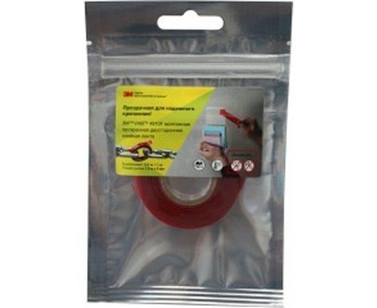 Прозрачная универсальная лента 3М 4910F 8 мм x 1,5 м РОЗ 4607166909527 – изображение 8