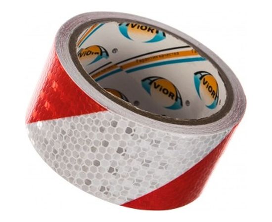 Светоотражающая лента Aviora самоклеящаяся, сигнальная 48мм*5м 302-111 – изображение 2