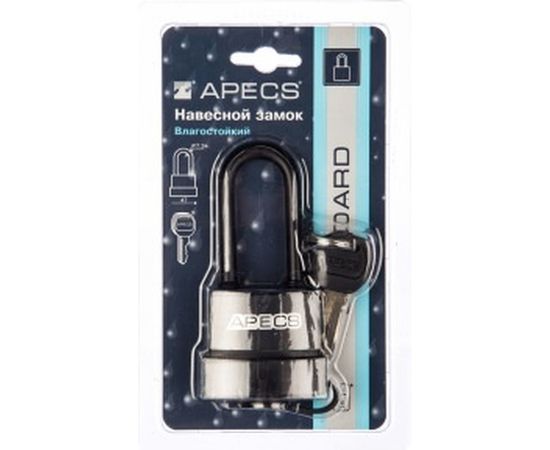 Висячий замок APECS PDR-50-45-L 16259 – изображение 2