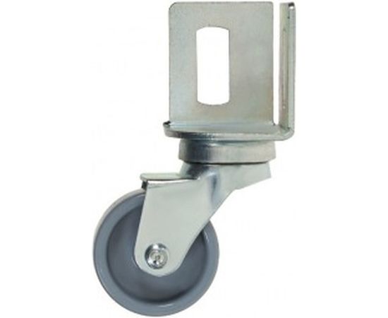 Поворотное колесо Alex D40 площадка с боковым креплением без тормоза 3-0009 – изображение 2