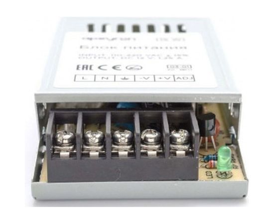 Блок питания Apeyron 12В, 15 Вт, IP20, 1,25А, металл, 78х48х20мм 03-01 – изображение 2